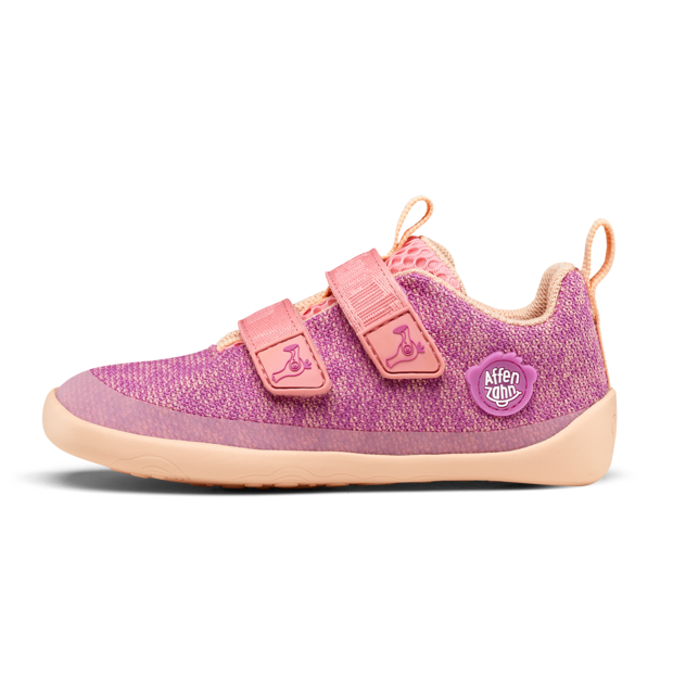 Affenzahn - Barfußschuh Knit Happy - Polyester (bluesign) - Pink