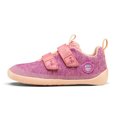 Affenzahn - Barfußschuh Knit Happy - Polyester (bluesign) - Pink