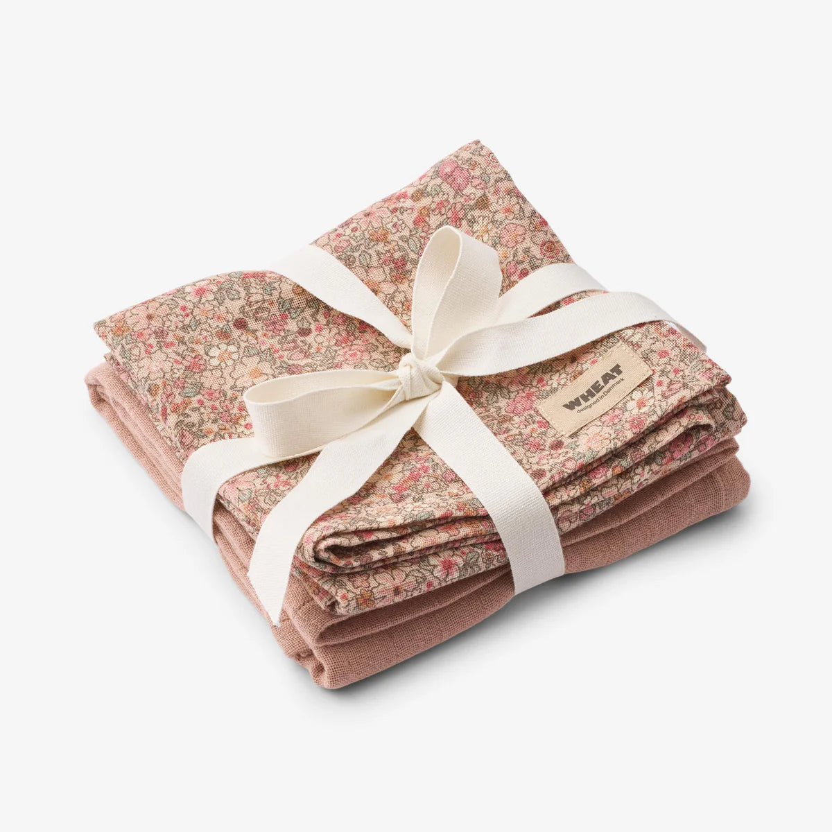 Wheat-2 pk Muslin Kaya-2032 rose dust