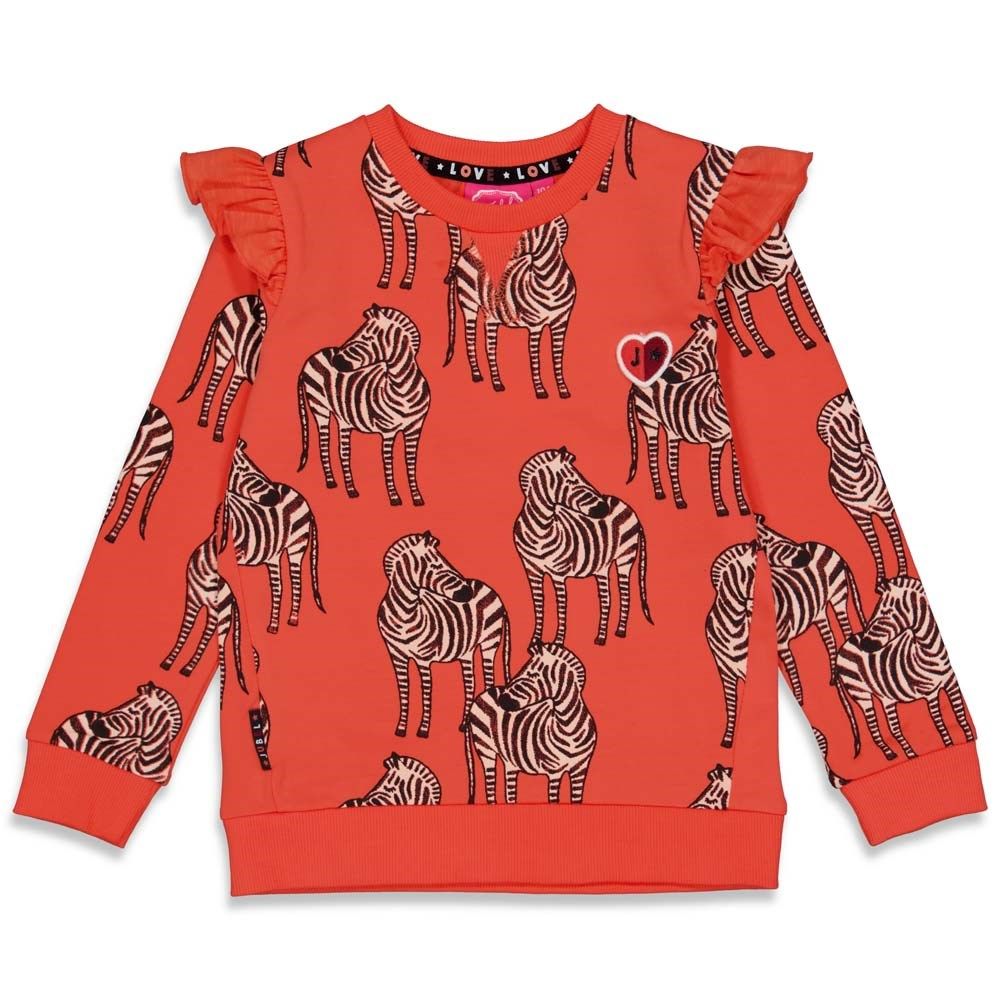 Sweater AOP - Blushing Zebra