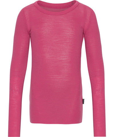 Molo-Rihanna Wool-T-shirts Long sleeves-Pink Magic