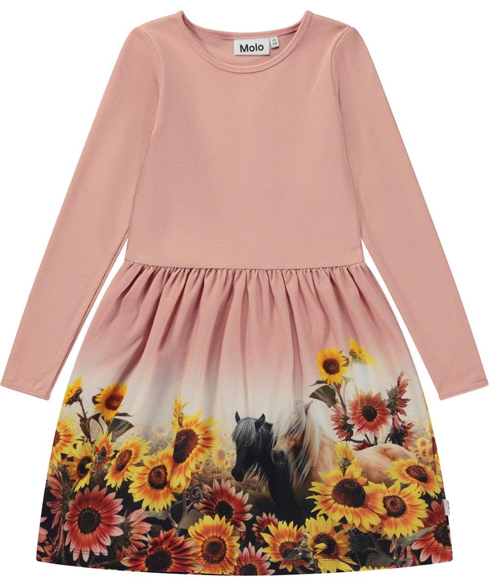 Molo-Credence-Dress LS-Sunny Ponies
