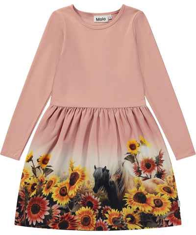 Molo-Credence-Dress LS-Sunny Ponies