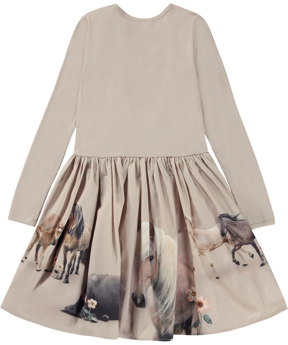 Molo-Casie-Dress LS-Pony Family