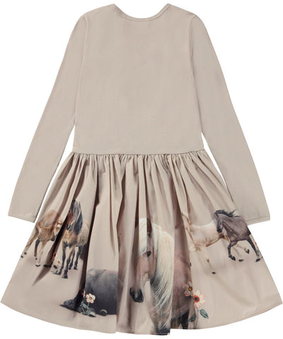 Molo-Casie-Dress LS-Pony Family