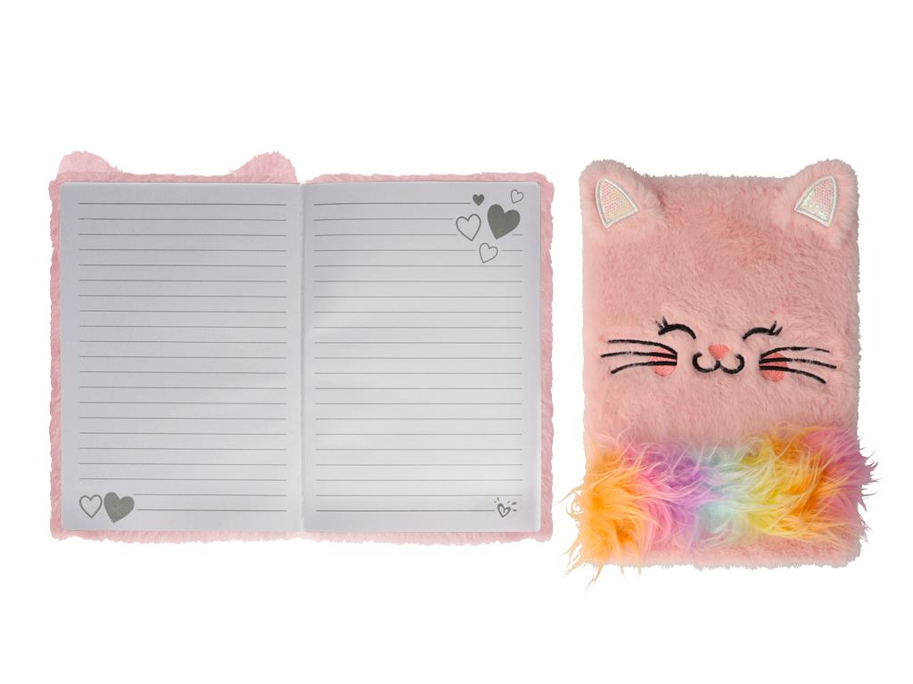 Notizbuch Cutie Katze rosa A5