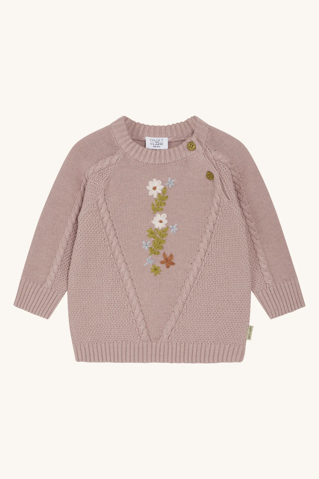 Hust and Cliare-HCPanya - Jumper-Dusty rose