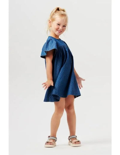 Noppies - Kleid Pocola - Washed Blue