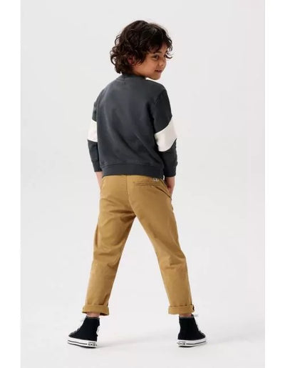 Boys sweater Winchester long sleeve-Asphalt