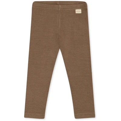 Petit Piao-Legging Modal-Chocolate Brown