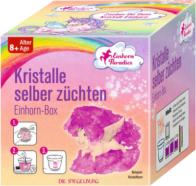Kristalle selber züchten "Einhorn-Box" - Einhorn-Paradies