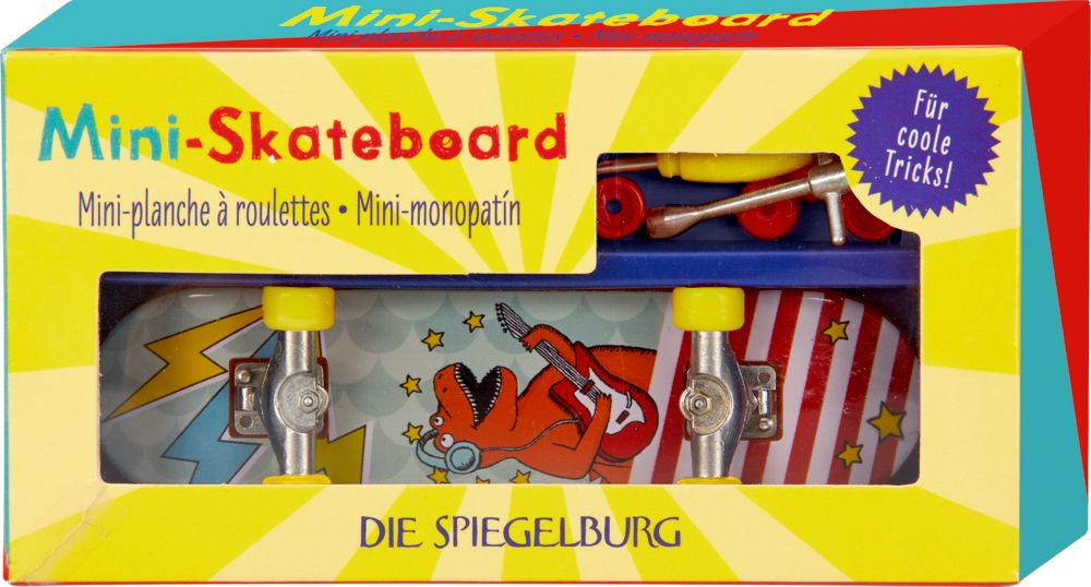 Coppenrath-Mini-Skateboard - Bunte Geschenke, sort.