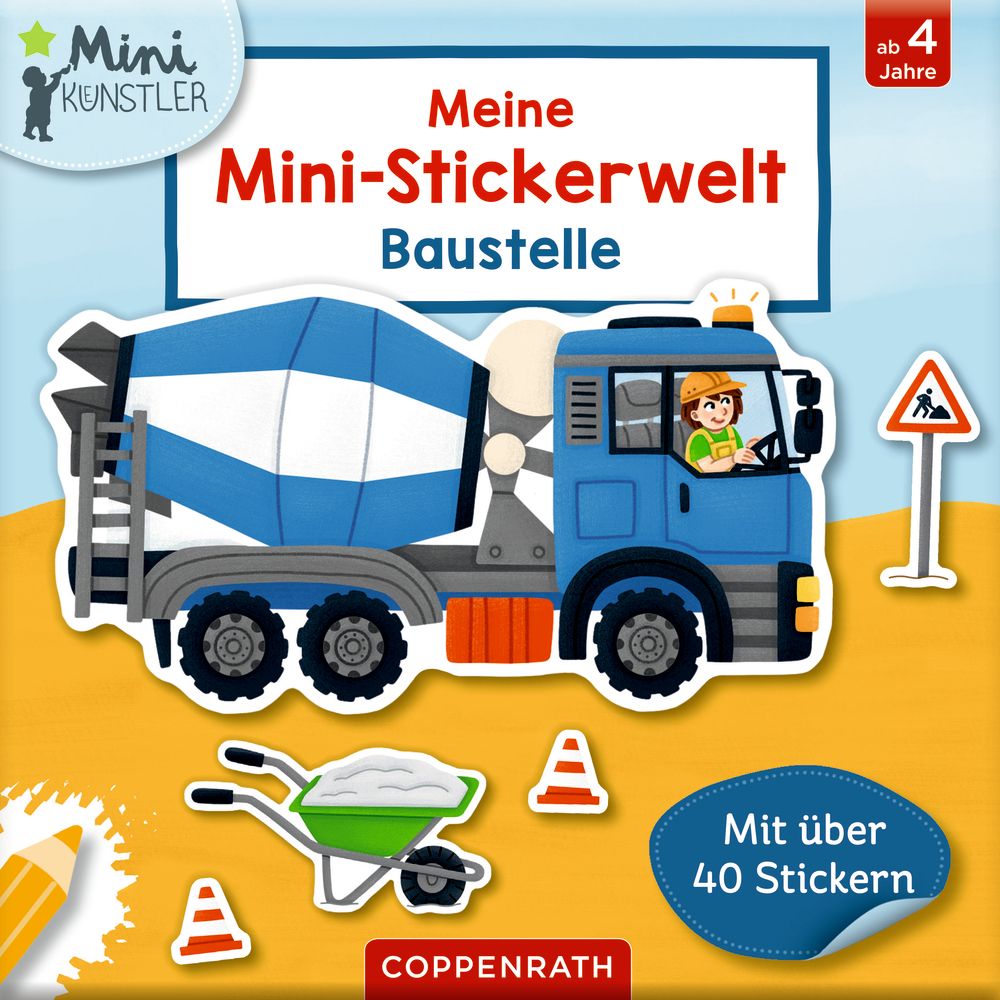 Meine Mini-Stickerwelt - Baustelle (Mini-Künstler)