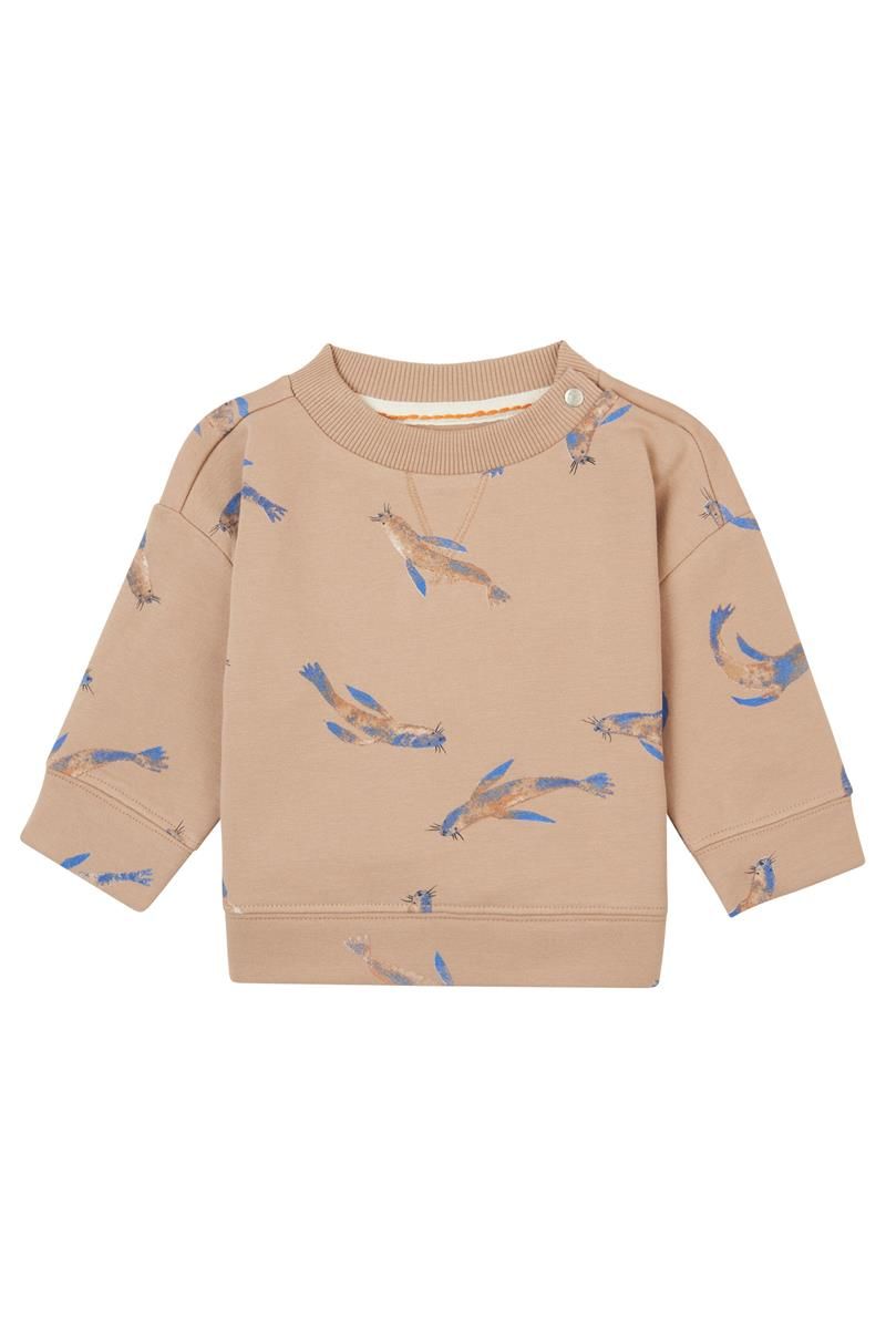 Noppies-Boys Sweater Gaton long sleeve-Natural