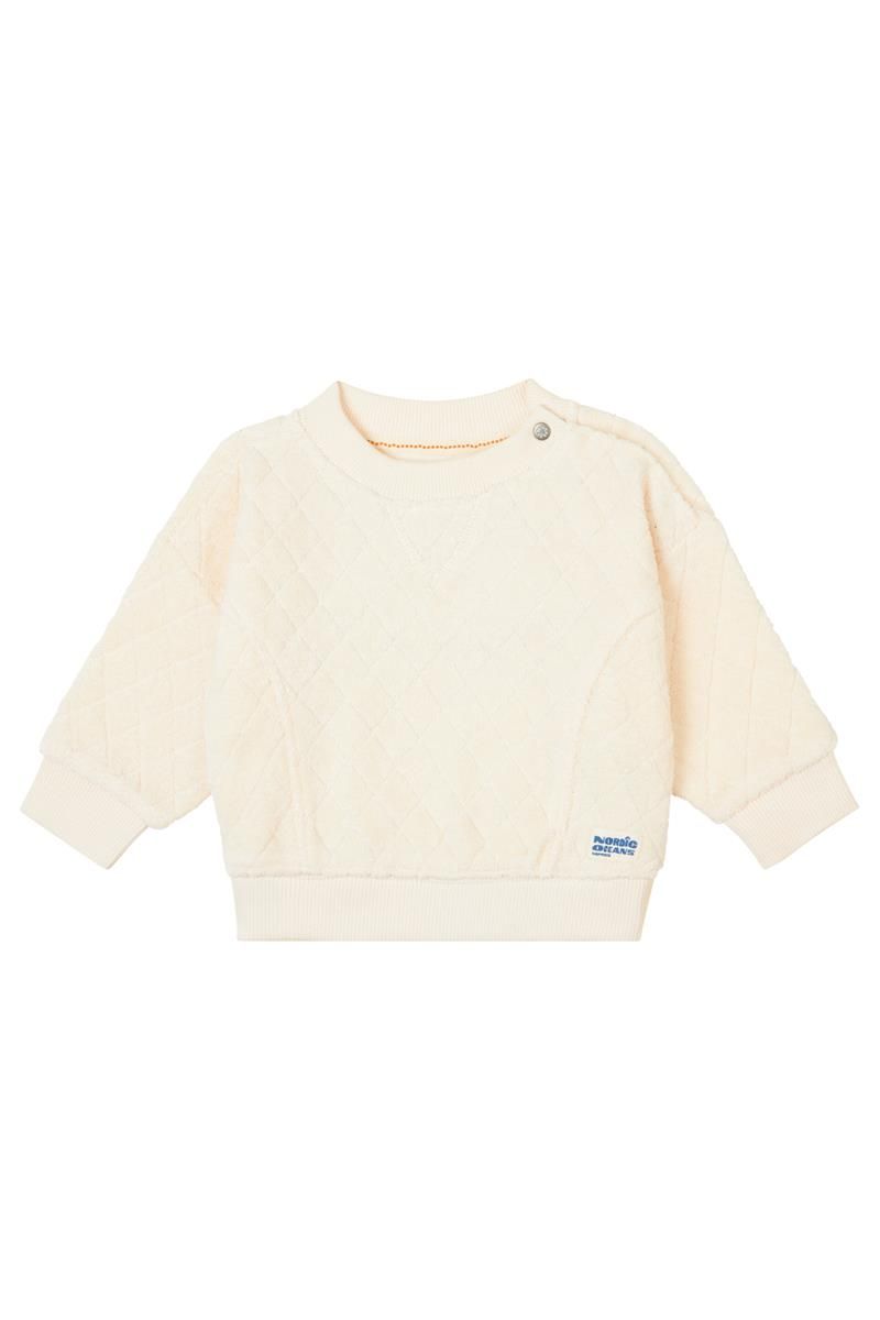 Noppies-Boys Sweater Gata long sleeve-Buttercream