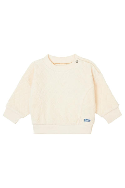 Noppies-Boys Sweater Gata long sleeve-Buttercream