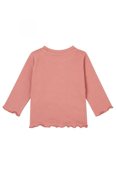 Noppies-Girls Tee Flavy long sleeve-Old Rose