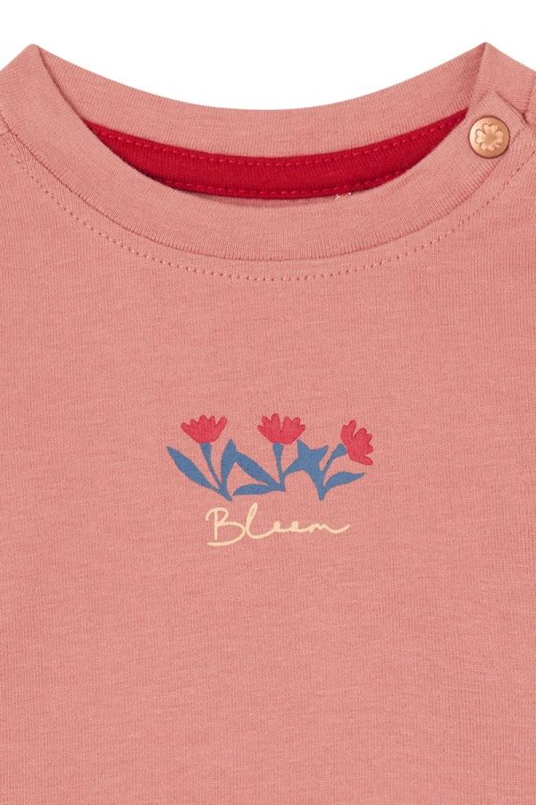 Noppies-Girls Tee Flavy long sleeve-Old Rose