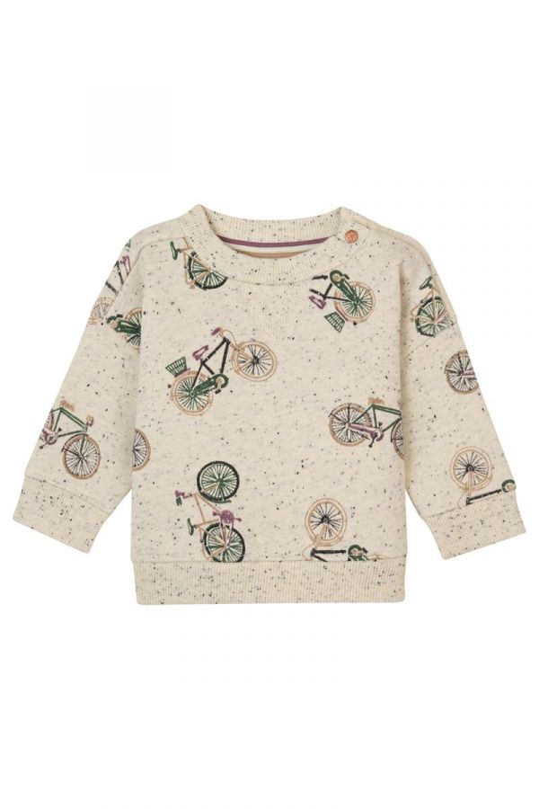 Noppies-Boys Sweater Garidech long sleeve allover print-Fog