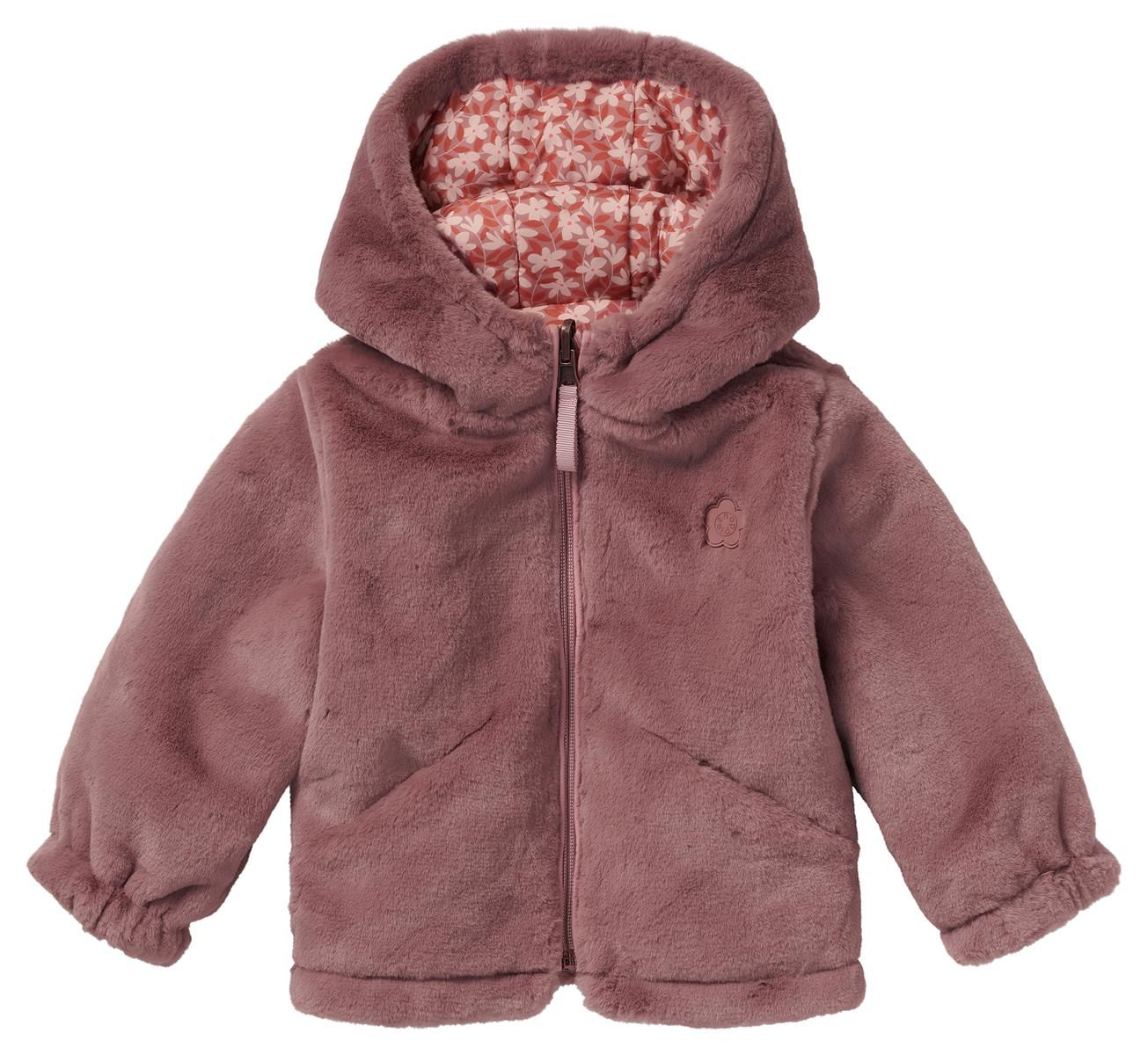 Noppies-Girls Reversible Jacket Feria allover print-Burlwood