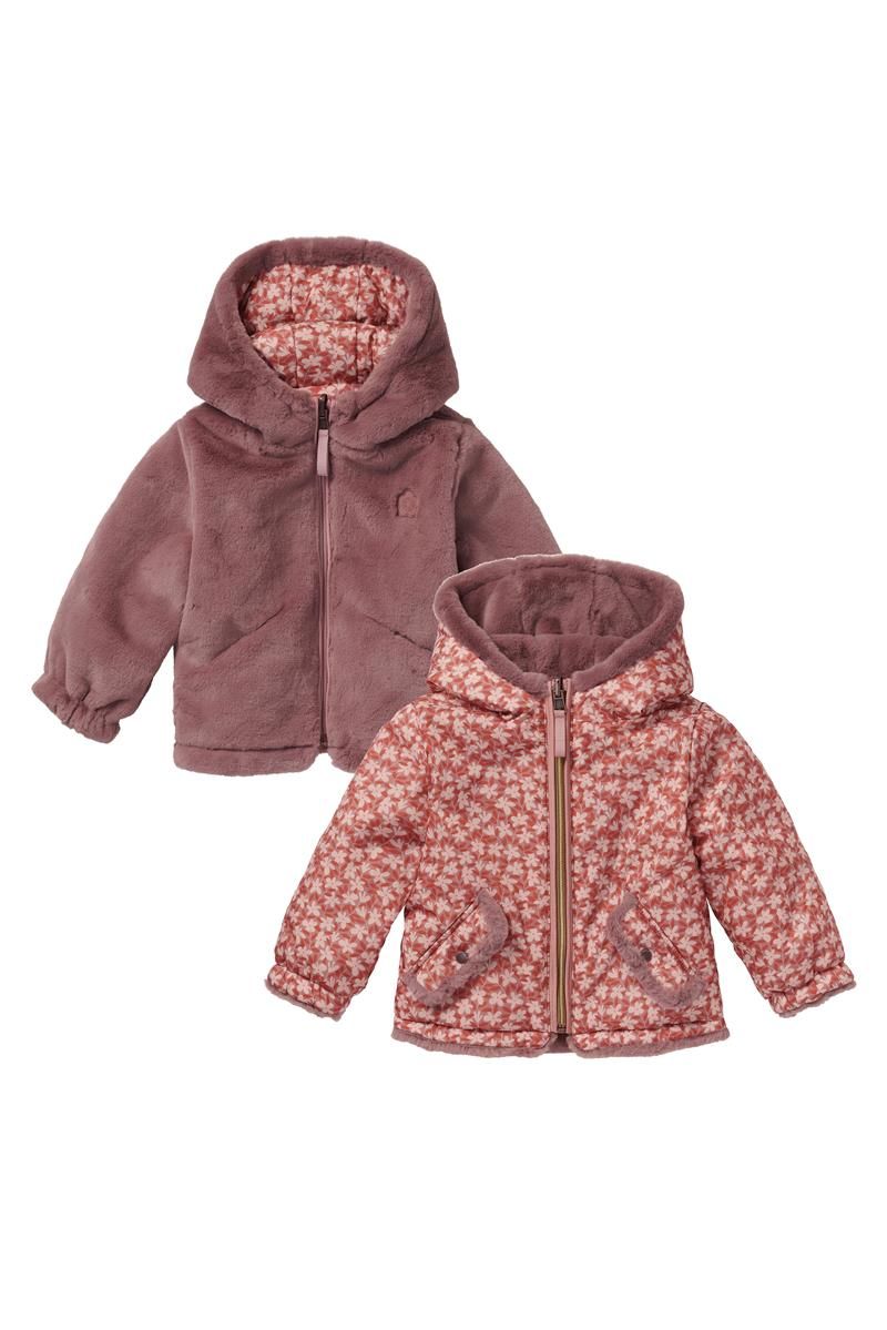 Noppies-Girls Reversible Jacket Feria allover print-Burlwood