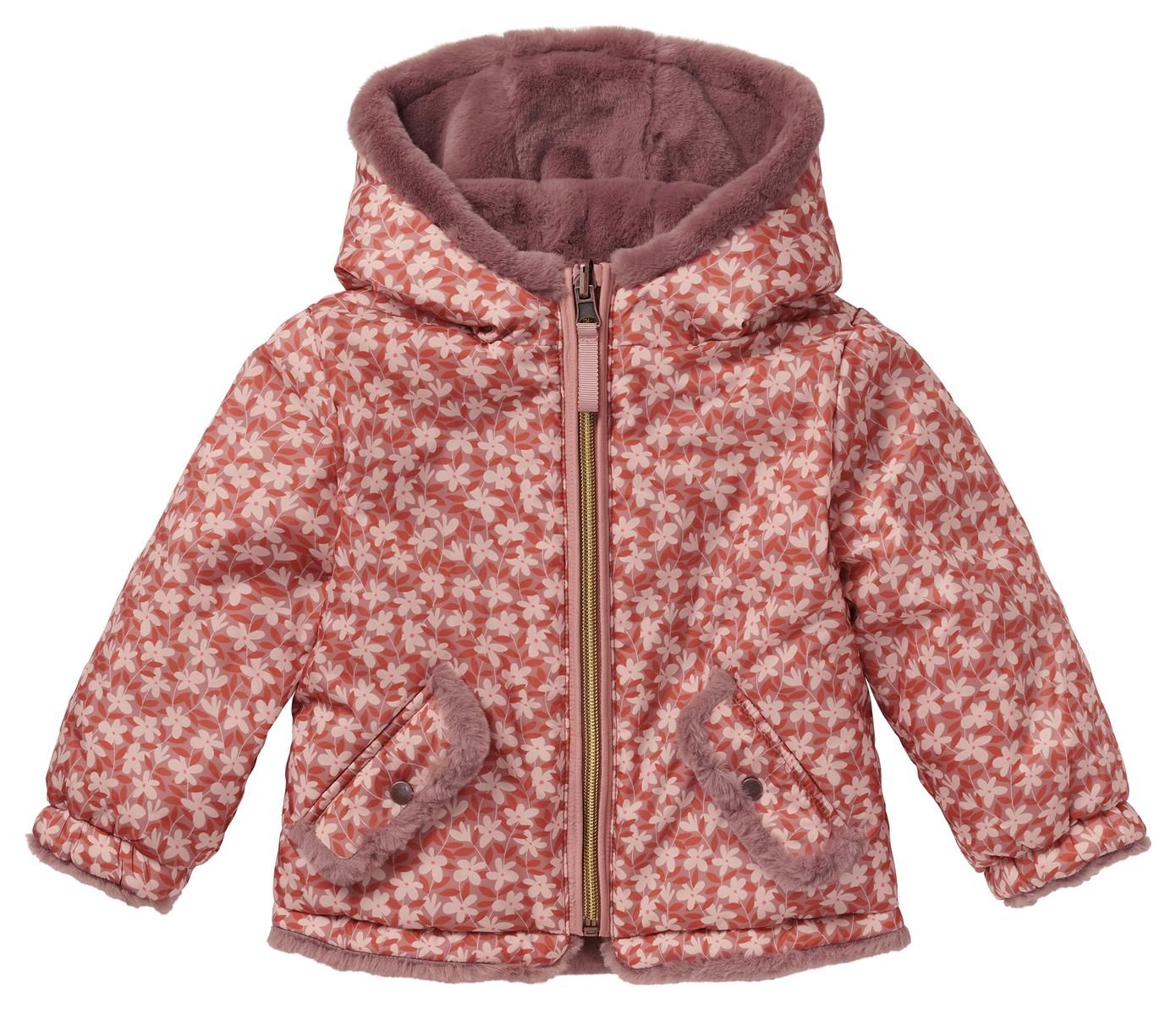 Noppies-Girls Reversible Jacket Feria allover print-Burlwood