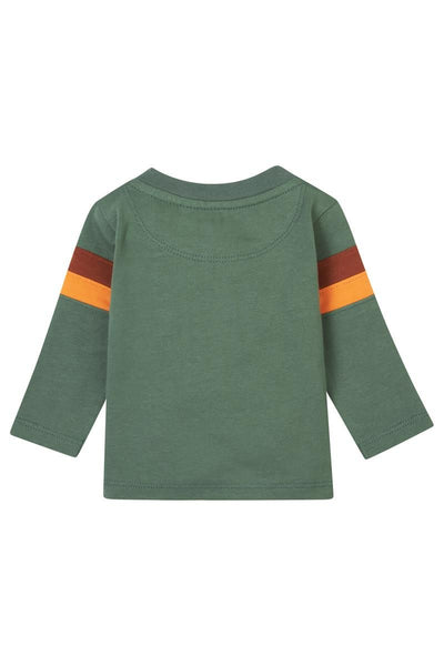 Noppies-Boys Tee Golmayo long sleeve-Duck Green