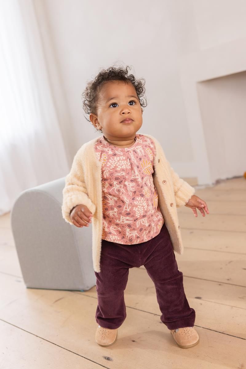 Noppies-Girls Cardigan Ferez long sleeve-Appleblossom