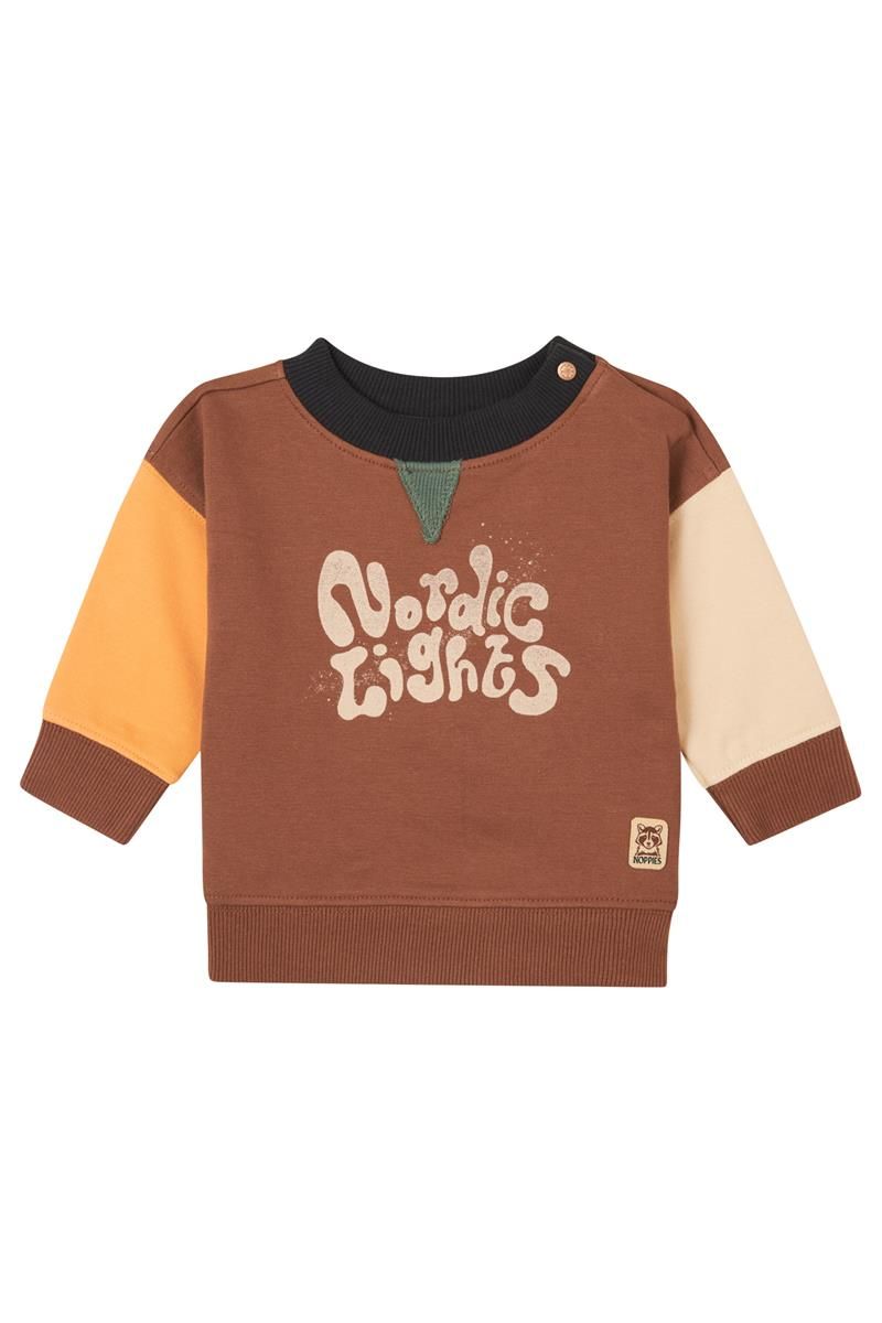 Noppies-Boys Sweater Gomora long sleeve-Brown Patina