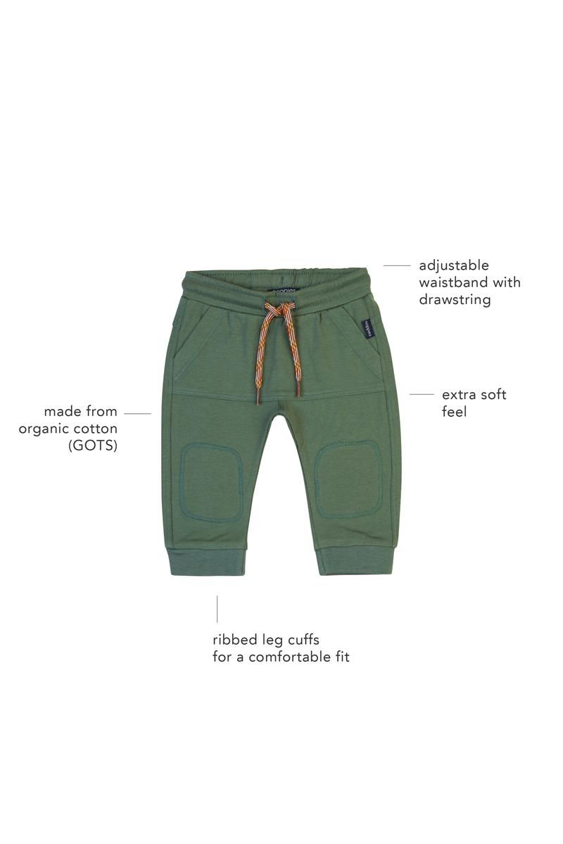 Noppies-Boys Pants Greenstone regular fit-Duck Green