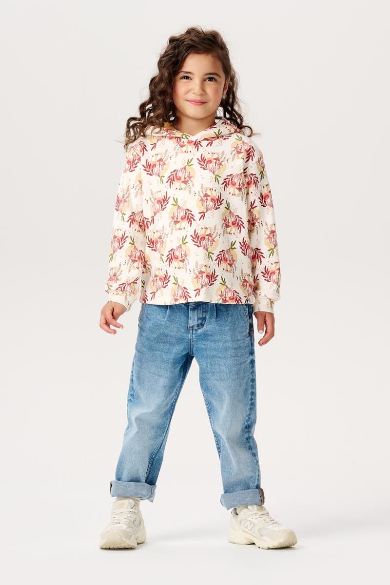 Noppies-Girls Sweater Juxi long sleeve allover print-Buttercream