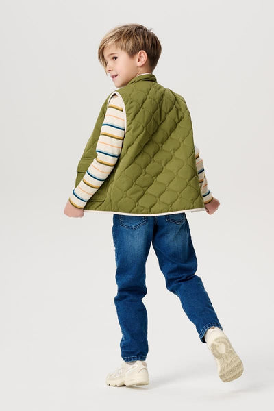 Noppies-Boys Bodywarmer Herin-Olive Branch