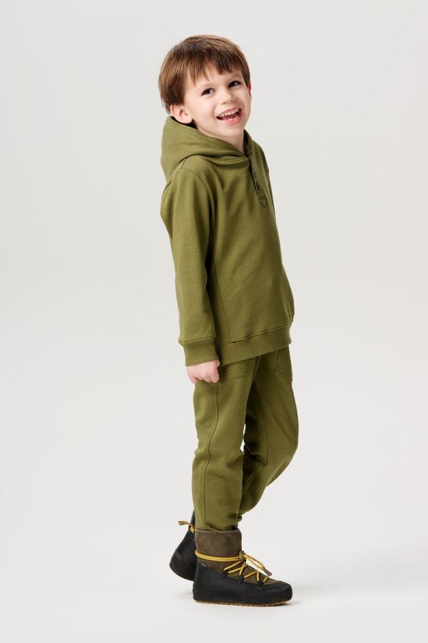 Noppies-Boys Pants Haybes regular fit-Olive Branch