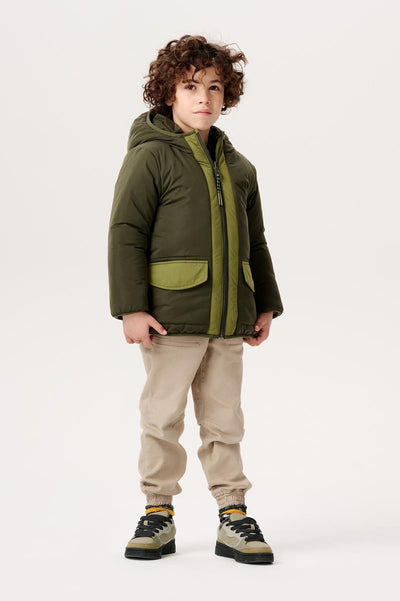 Noppies-Boys Jacket Hoyos reversible-Forest Night