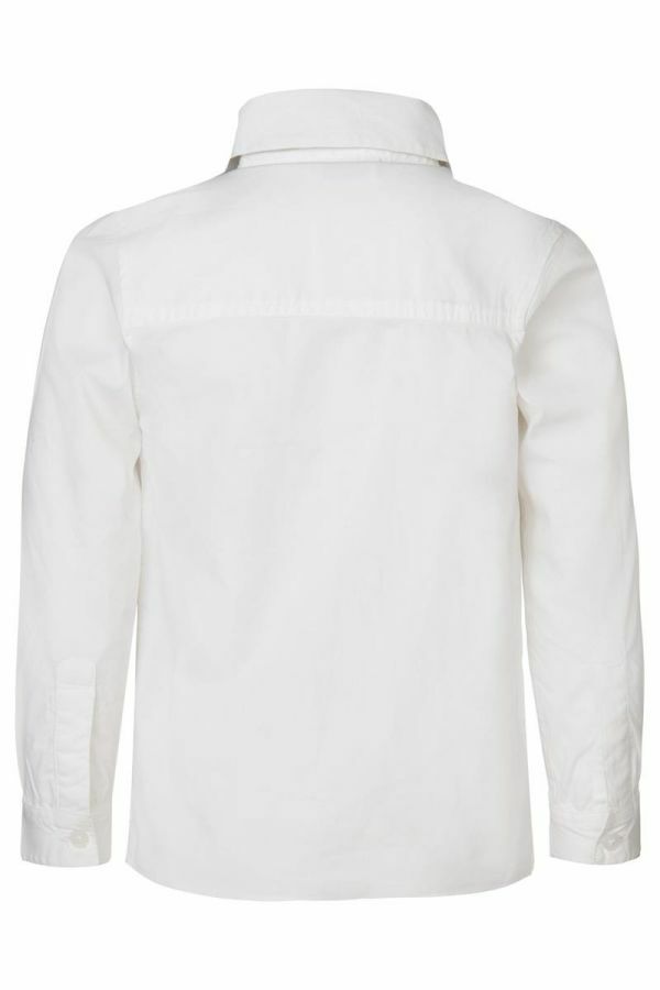 Noppies-Boys Shirt Golden long sleeve-White