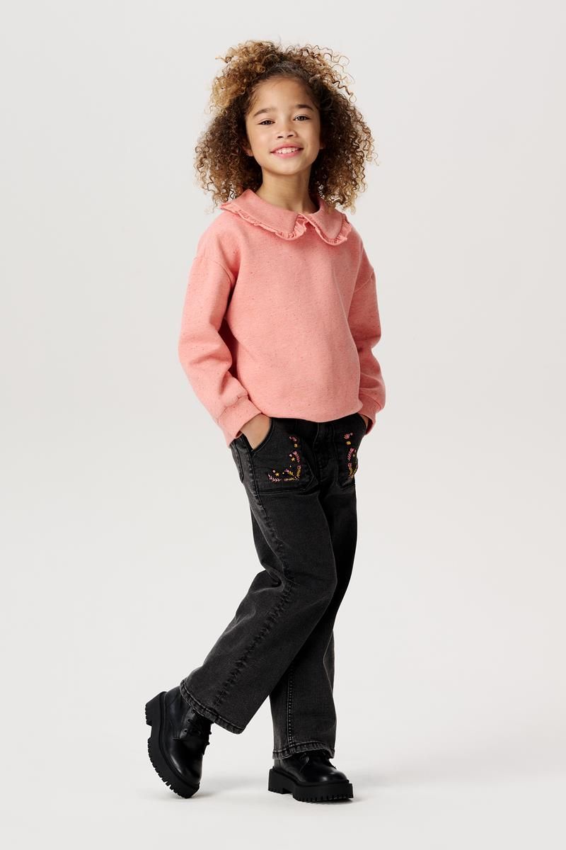 Noppies-Girls Sweater Jizan relaxed long sleeve-Terra Cotta