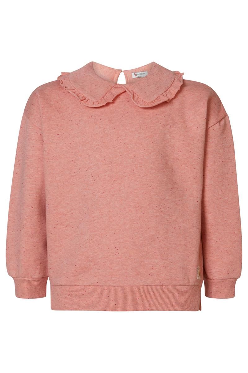 Noppies-Girls Sweater Jizan relaxed long sleeve-Terra Cotta