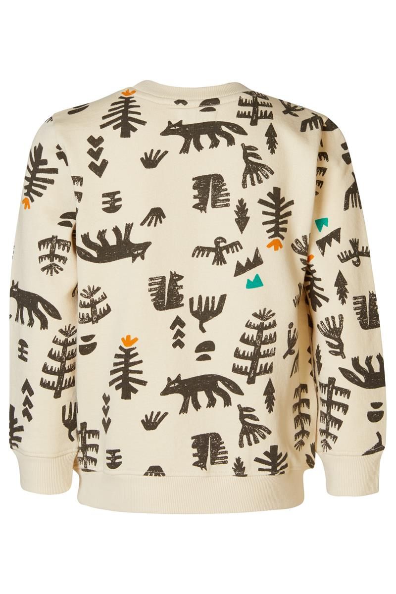 Noppies-Boys Sweater Hadera allover print-Fog