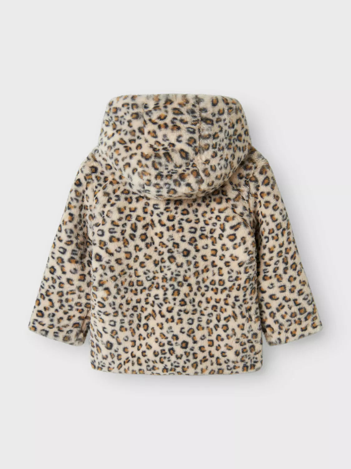 Nameit - NMFMILA JACKET W HOOD PB / Oxford Tan/Leo