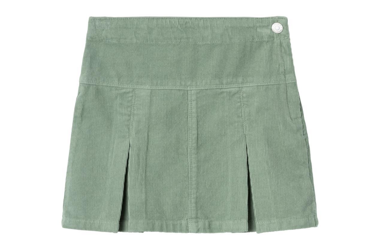 Name it-NKFBITTEN SHORT CORD SKIRT 7299 - Lily Pad