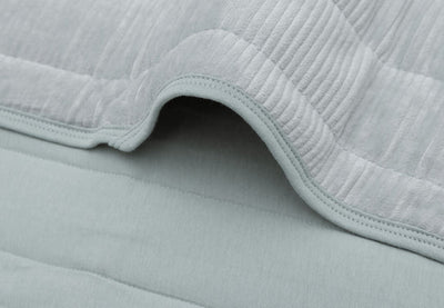 Jollein Decke Wiege 75x100cm Velvet Rib - Sea Green