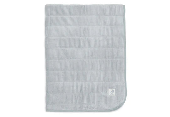 Jollein Decke Wiege 75x100cm Velvet Rib - Sea Green