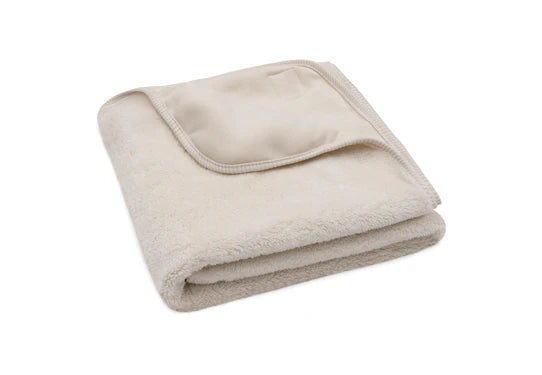 Jollein Decke Wiege 75x100cm Basic Jersey/Sherpa - Oatmeal