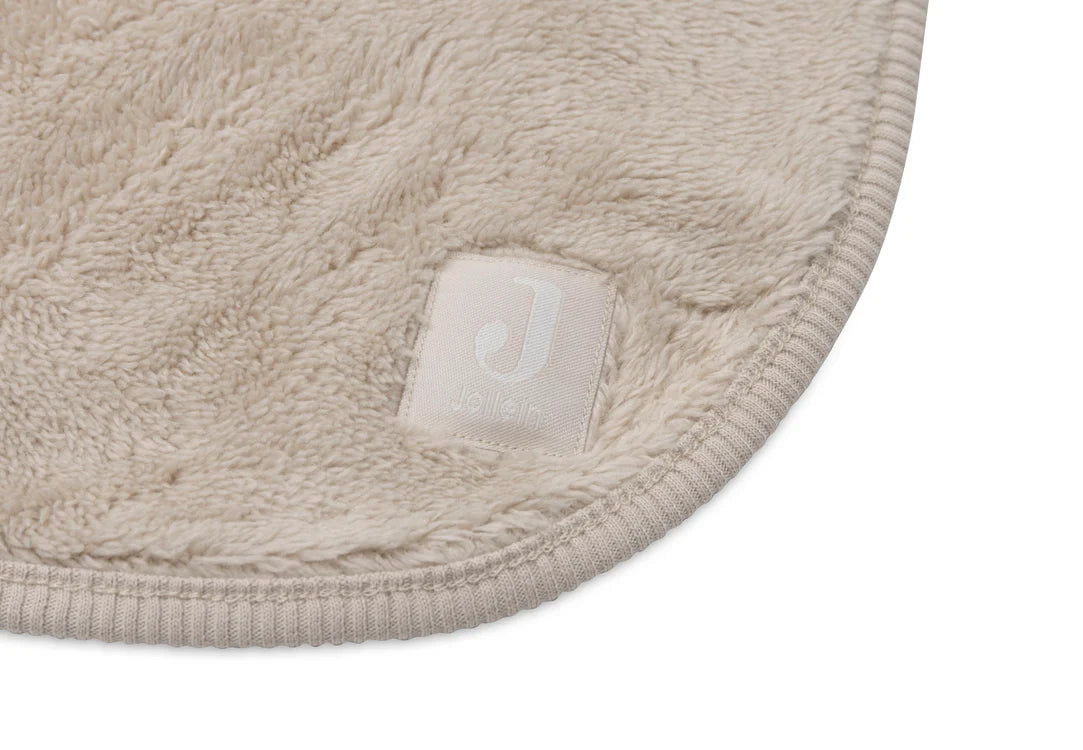Jollein Decke Wiege 75x100cm Basic Jersey/Sherpa - Warm Sand