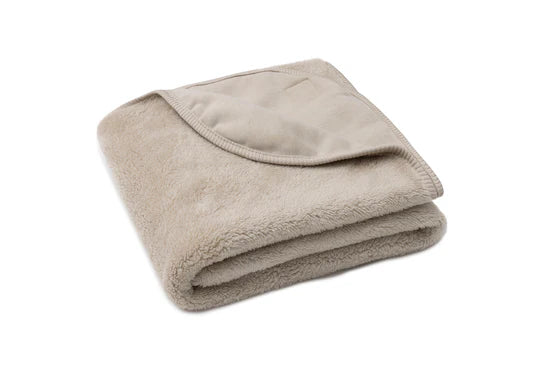 Jollein Decke Wiege 75x100cm Basic Jersey/Sherpa - Warm Sand