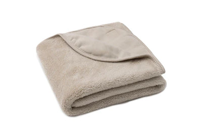 Jollein Decke Wiege 75x100cm Basic Jersey/Sherpa - Warm Sand