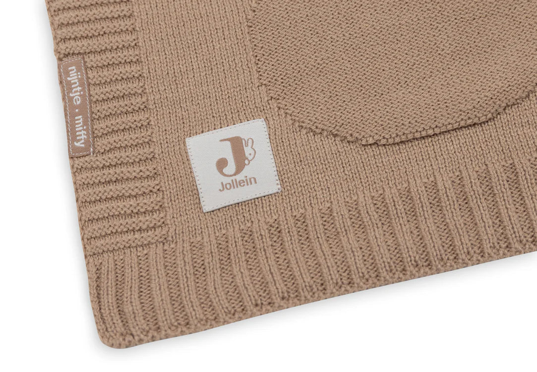 Jollein Decke Wiege 75x100cm Miffy - Biscuit
