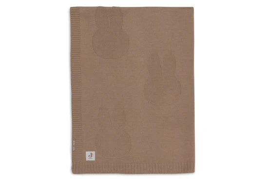 Jollein Decke Wiege 75x100cm Miffy - Biscuit