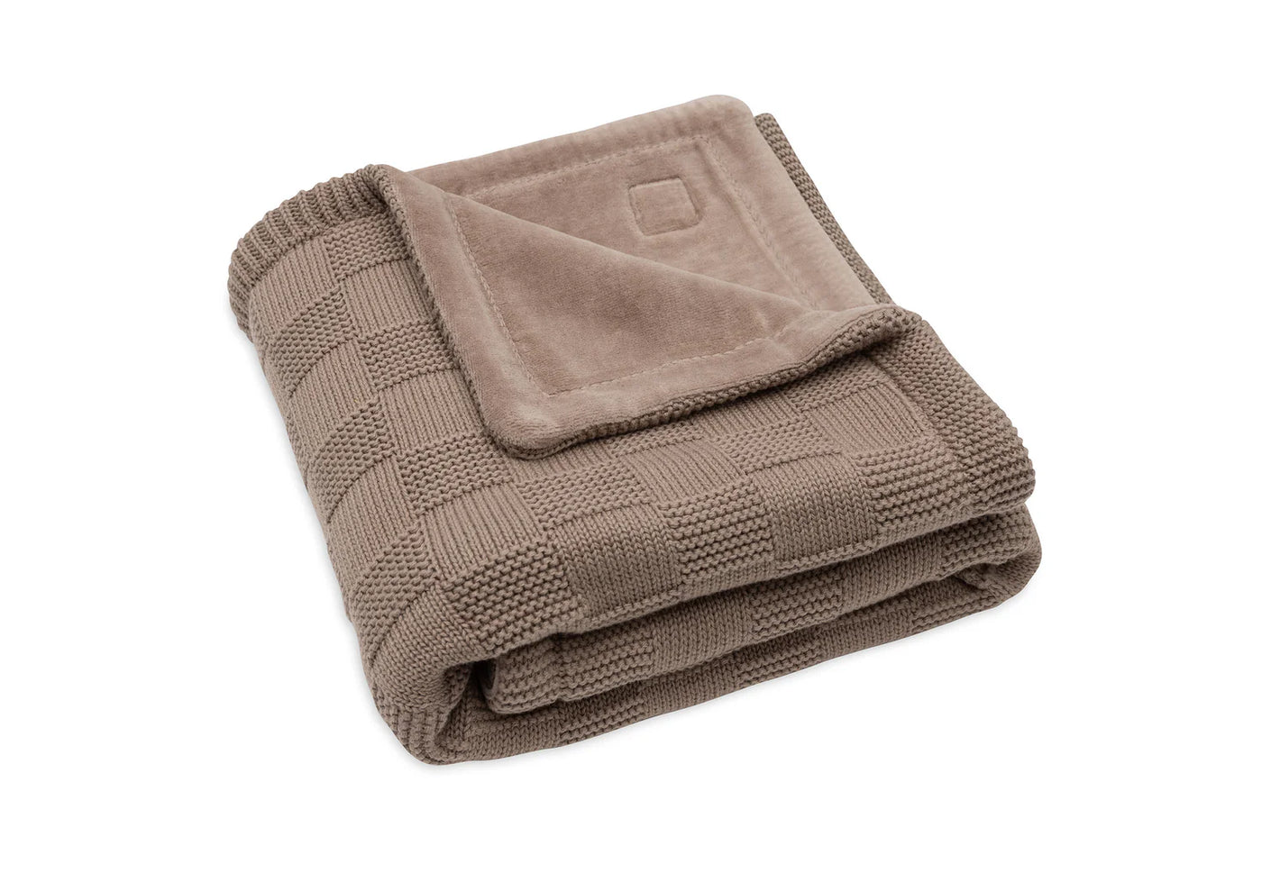 Decke - Box Knit - Velvet - GOTS
