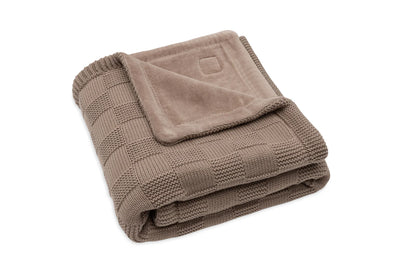 Decke - Box Knit - Velvet - GOTS